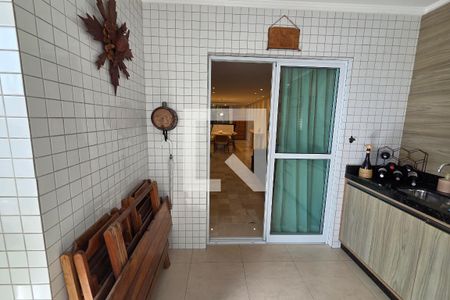 Varanda de apartamento para alugar com 3 quartos, 120m² em Canto do Forte, Praia Grande