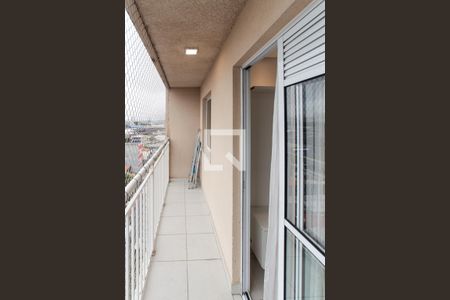 Varanda da Sala/cozinha de apartamento para alugar com 1 quarto, 31m² em Vila Guilherme, São Paulo