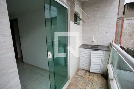 Varanda do Quarto de apartamento para alugar com 1 quarto, 50m² em Anil, Rio de Janeiro