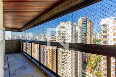 Varanda de apartamento para alugar com 4 quartos, 168m² em Perdizes, São Paulo