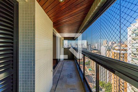 Varanda de apartamento para alugar com 4 quartos, 168m² em Perdizes, São Paulo