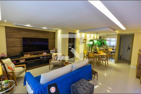 Sala de apartamento à venda com 3 quartos, 116m² em Tijuca, Rio de Janeiro