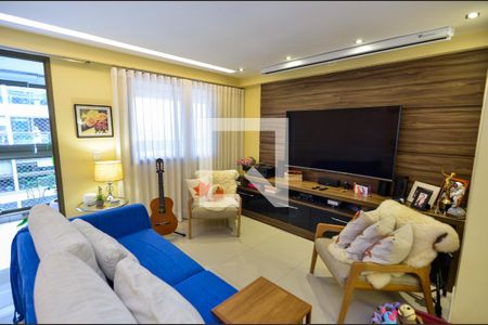 Sala de apartamento à venda com 3 quartos, 116m² em Tijuca, Rio de Janeiro