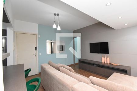 Sala de apartamento para alugar com 2 quartos, 50m² em Centro, Curitiba