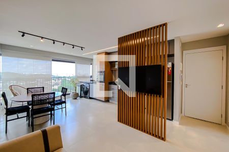 Sala de apartamento para alugar com 3 quartos, 68m² em Vila Anastácio, São Paulo