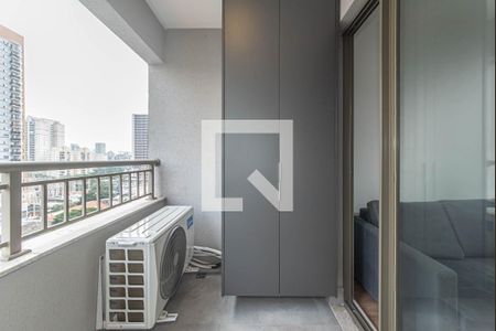 Varanda de apartamento para alugar com 1 quarto, 34m² em Campo Belo, São Paulo