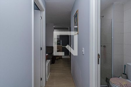 corredor para os cômodos_2 de apartamento para alugar com 2 quartos, 55m² em Ipiranga, São Paulo