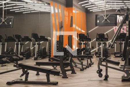 Academia de apartamento à venda com 2 quartos, 104m² em Vila Olímpia, São Paulo