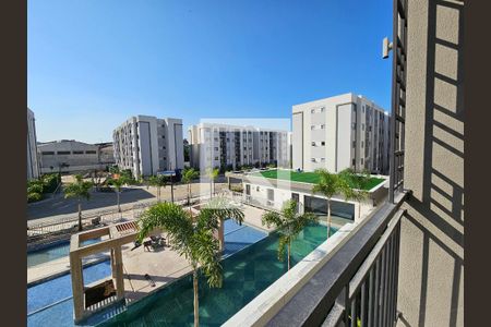 Varanda da sala  de apartamento à venda com 2 quartos, 42m² em Curicica, Rio de Janeiro