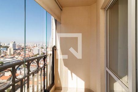 Varanda da Sala de apartamento à venda com 2 quartos, 56m² em Vila Leonor, São Paulo