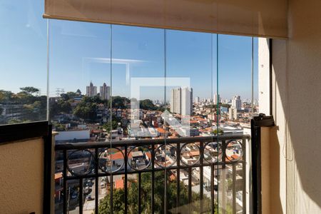 Varanda da Sala de apartamento à venda com 2 quartos, 56m² em Vila Leonor, São Paulo