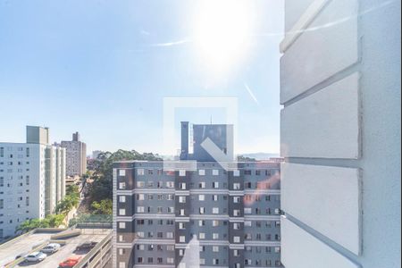 VIsta da Sala de apartamento para alugar com 2 quartos, 50m² em Parque Sao Vicente, Santo André
