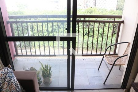 Varanda da Sala de apartamento para alugar com 3 quartos, 93m² em Barra Funda, São Paulo