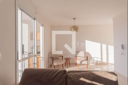 Sala de apartamento para alugar com 3 quartos, 90m² em Vila Progresso, Campinas