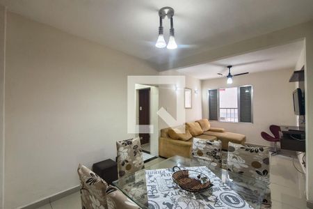 Sala de apartamento para alugar com 1 quarto, 56m² em Cidade Ocian, Praia Grande