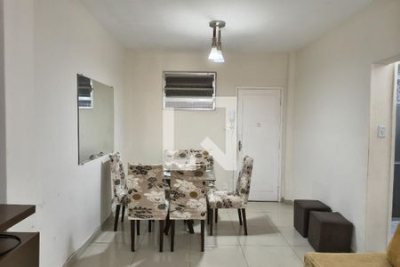 Sala de apartamento para alugar com 1 quarto, 56m² em Cidade Ocian, Praia Grande
