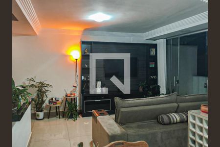 Sala de apartamento à venda com 3 quartos, 110m² em Sagrada Família, Belo Horizonte
