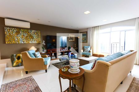Sala de apartamento à venda com 3 quartos, 211m² em Real Parque, São Paulo