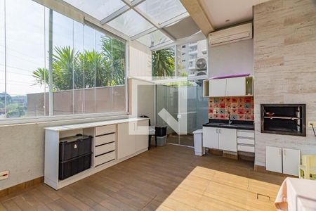 Varanda gourmet de apartamento à venda com 3 quartos, 105m² em Santo Amaro, São Paulo