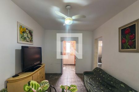 Sala de kitnet/studio para alugar com 1 quarto, 32m² em Nova Mirim, Praia Grande