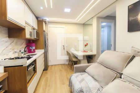 Sala - Cozinha de apartamento à venda com 2 quartos, 38m² em Artur Alvim, São Paulo