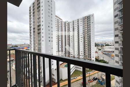 Varanda da Sala de apartamento para alugar com 2 quartos, 41m² em Vila Albertina, São Paulo