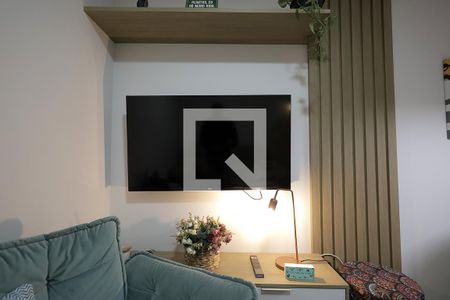 Sala de apartamento à venda com 2 quartos, 48m² em Vila Tibiriçá, Santo André