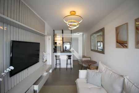 Sala de apartamento para alugar com 1 quarto, 45m² em Petrópolis, Porto Alegre