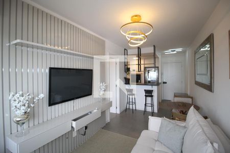 Sala de apartamento para alugar com 1 quarto, 45m² em Petrópolis, Porto Alegre