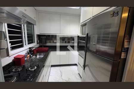 Cozinha de casa à venda com 3 quartos, 126m² em Campestre, Santo André
