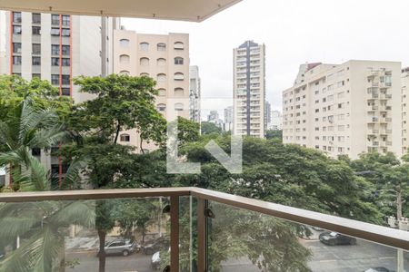 Varanda da Sala de apartamento para alugar com 3 quartos, 114m² em Vila Olímpia, São Paulo