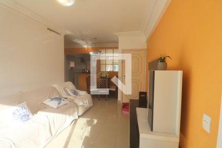 Sala de apartamento para alugar com 4 quartos, 110m² em Barra Funda, Guarujá
