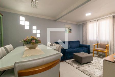 Sala de casa de condomínio à venda com 2 quartos, 110m² em Boqueirão, Curitiba