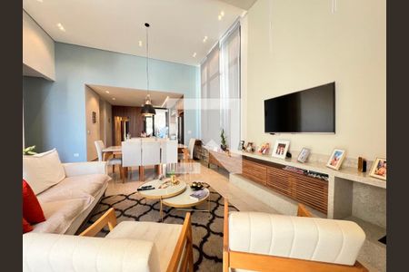 Sala de casa de condomínio para alugar com 4 quartos, 300m² em Cidade Parquelandia, Itaquaquecetuba