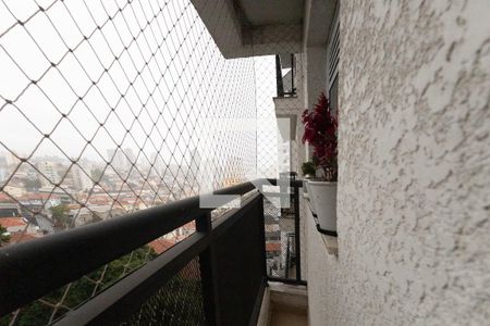 Varanda  de apartamento à venda com 1 quarto, 34m² em Tucuruvi, São Paulo