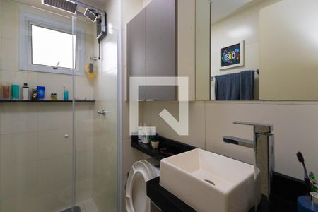 Banheiro  de apartamento à venda com 1 quarto, 34m² em Tucuruvi, São Paulo
