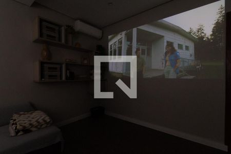Sala de cinema de casa de condomínio para alugar com 3 quartos, 321m² em Contry Park, Mauá