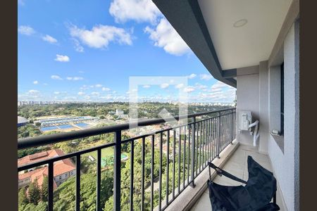 Sacada de apartamento para alugar com 1 quarto, 34m² em Santo Amaro, São Paulo
