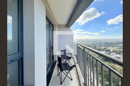 Sacada de apartamento para alugar com 1 quarto, 34m² em Santo Amaro, São Paulo