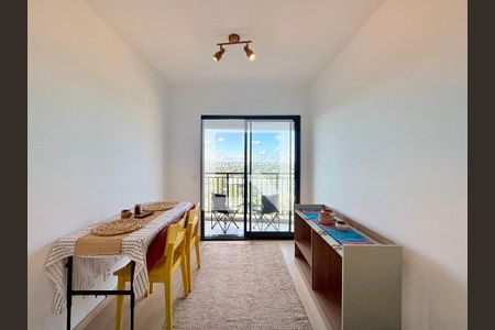 Sala de apartamento para alugar com 1 quarto, 34m² em Santo Amaro, São Paulo