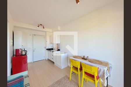 Sala de apartamento para alugar com 1 quarto, 34m² em Santo Amaro, São Paulo