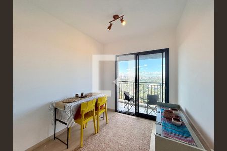 Sala de apartamento para alugar com 1 quarto, 34m² em Santo Amaro, São Paulo