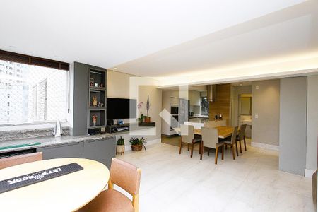 Sala de apartamento à venda com 3 quartos, 95m² em Gutierrez, Belo Horizonte