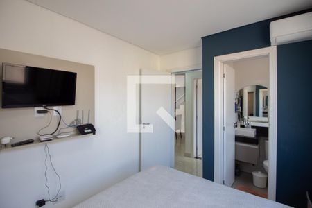Suíte de apartamento à venda com 3 quartos, 120m² em Copacabana, Belo Horizonte