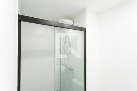 Banheiro de kitnet/studio para alugar com 1 quarto, 25m² em Vila Olímpia, São Paulo