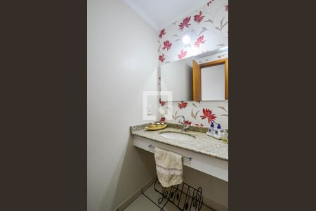 Lavabo de apartamento à venda com 3 quartos, 98m² em Vila Valparaíso, Santo André
