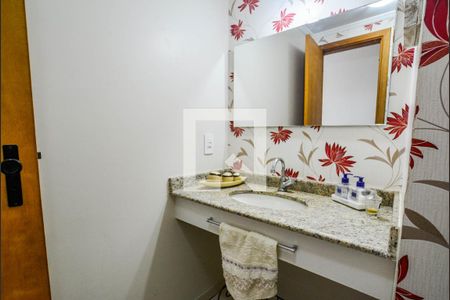 Lavabo de apartamento à venda com 3 quartos, 98m² em Vila Valparaíso, Santo André
