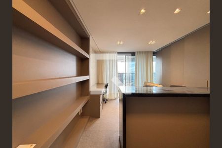 Sala/Cozinha de apartamento para alugar com 1 quarto, 42m² em Itaim Bibi, São Paulo