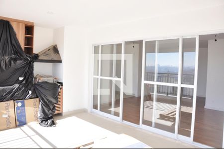 Detalhe - Varanda da Sala e Sala de Jantar de apartamento para alugar com 3 quartos, 220m² em Vila Primavera, São Paulo