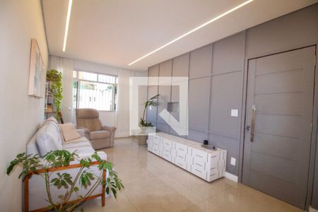Sala de Estar de apartamento à venda com 3 quartos, 274m² em Coração Eucarístico, Belo Horizonte